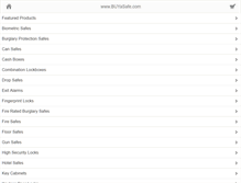 Tablet Screenshot of buyasafe.com